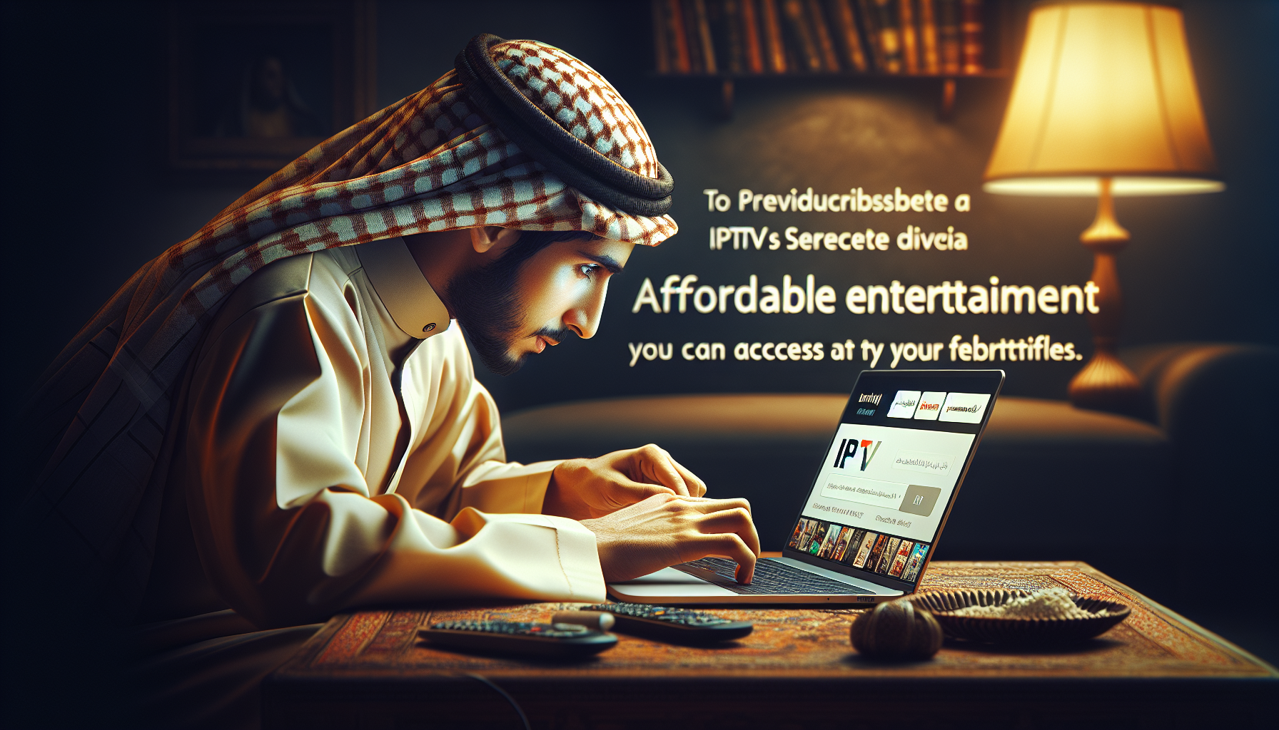 Person using laptop to subscribe directly via provider’s secure website.